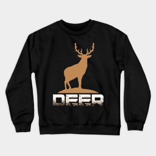 Vintage Deer Crewneck Sweatshirt